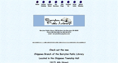 Desktop Screenshot of barrytonlibrary.com